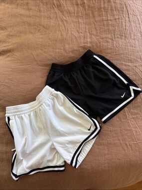 Nike Boys Athletic Shorts Duo — Black & White